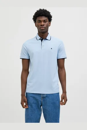 JACK & JONES Poloshirt »JJEPAULOS POLO SS NOOS«, mit Logo Stickerei