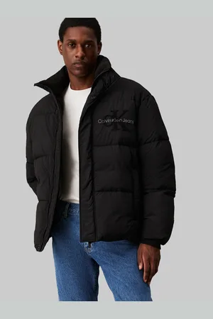 Calvin Klein Outdoorjacke »CHENILLE PUFFER«, mit Logopatch