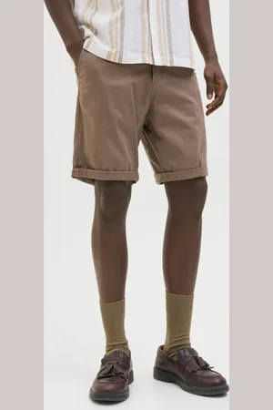 JACK & JONES Chinoshorts »JPSTBOWIE JJSHORTS S«, mit Aufschlag