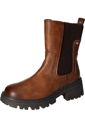 Mustang Chelseaboots, Schlupfstiefel, Herbstschuh mit komfortablem Stretcheinsatz
