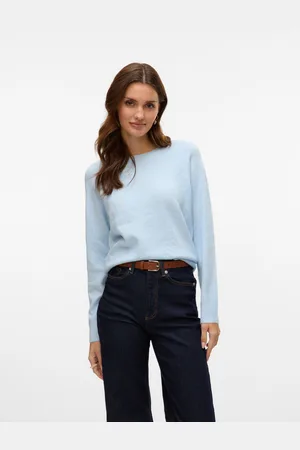 VERO MODA Rundhalspullover »VMDOFFY LS O-NECK BLOUSE GA NOOS«