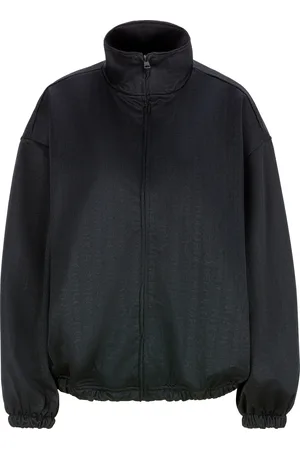 Hugo Blue Outdoorjacke »Dicole_B«, mit tonalem Jaquard Monogramm