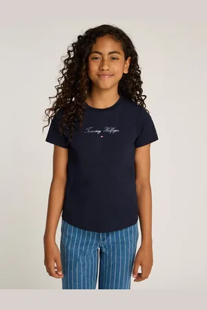 Tommy Hilfiger T-Shirt, mit glitzerndem Schriftzug