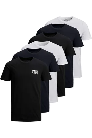 JACK & JONES T-Shirt »T-Shirt JJECORP LOGO TEE O-NECK 6PK 6er Pack«