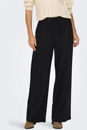 JDY Leinenhose »SAY LINEN HW WIDE PANT WVN NOOS«