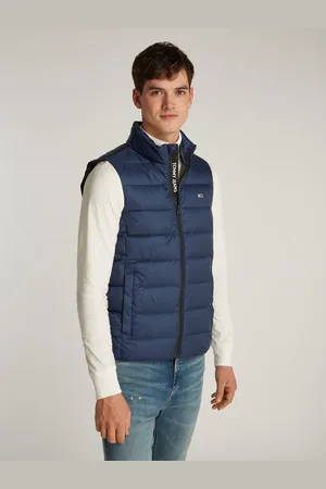 Tommy Hilfiger Steppweste »TJM LT DOWN VEST EXT«, in Großen Größen, Logostickerei, Eingriffstaschen