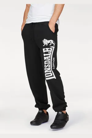 Lonsdale London Jogginghose »Men Pants "OCKLE"«, Schmale Passform, atmungsaktiv & 100% Baumwolle