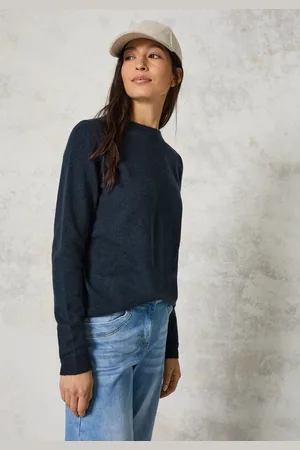 CECIL Strickpullover, mit Rundhals