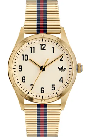 adidas Quarzuhr »CODE FOUR«, Armbanduhr, Damenuhr, Herrenuhr, unisex, analog, Edelstahlarmband