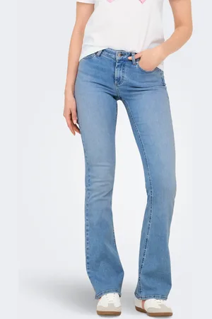 ONLY Bootcut-Jeans »ONLBLUSH MID FLARED DNM TAI198 NOOS«