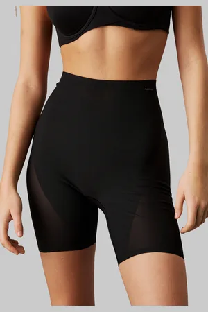 Calvin Klein Formpants »SCULPT FIRM THIGH SLIMMER SHORT«, mit Mesh-Einsätzen, shapewear