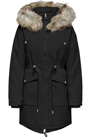 ONLY Winterjacke »ONLSYLVI PARKA JACKET LIFE CC OTW«, mit Kapuze