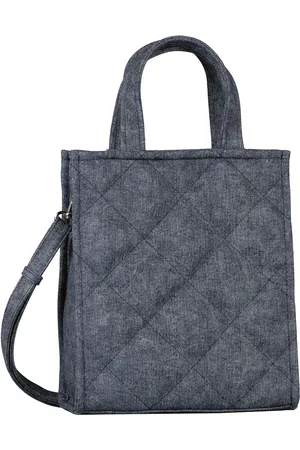 TOM TAILOR Shopper »Wanessa«, aus Lederimitat in Denim Optik