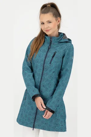 DEPROC-Active Softshelljacke »SHELBY LONG«, leichter Softshell Kurzmantel mit abnehmbarer Kapuze