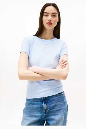 Tommy Hilfiger T-Shirt »Slim Essential Rib«, Große Größen