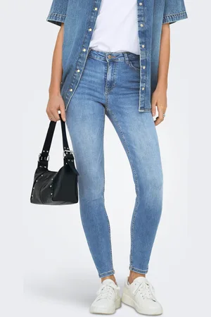 JDY Skinny-fit-Jeans »FINA MW SKINNY ANK JNS MB NOOS DNM«