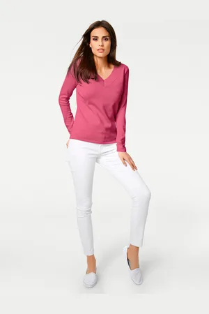 Heine Strickpullover »V-Pullover«