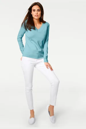 Heine Strickpullover »V-Pullover«