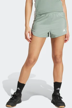 adidas Shorts »PACER WVN HIGH«, (1 tlg.), Woven Trainingsshorts mit hohem Bund