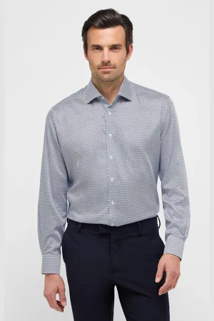 ETERNA Langarmhemd »MODERN FIT«, EASY IRON (bügelleicht)