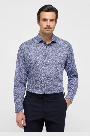 ETERNA Langarmhemd »MODERN FIT«, NON IRON (bügelfrei)