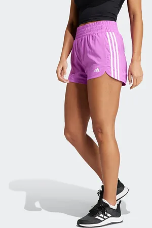 adidas Shorts »PACER WVN HIGH«, (1 tlg.), Woven Trainingsshorts mit hohem Bund