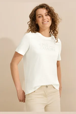 CECIL T-Shirt, mit Schriftzug