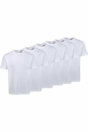 Fruit Of The Loom T-Shirt », sechs Stück in unterschiedlicher Farbkomination«, (Packung, 6 tlg., 6er-Pack), mit Rundhalsausschnitt