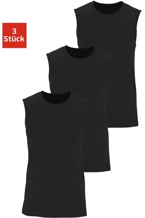 H.I.S Muscleshirt, (Packung, 3 tlg.), mit Rundhalsausschnitt