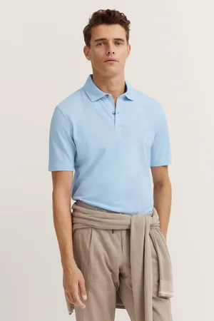 Bugatti Poloshirt, aus Baumwoll-Leinen-Mischung