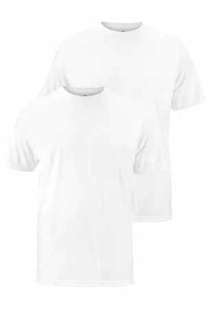 Fruit Of The Loom T-Shirt, (Packung, 2 tlg.), aus reiner Baumwolle