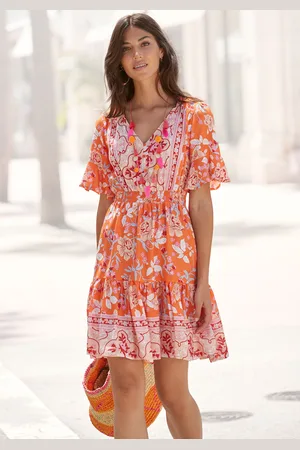 Lascana Sommerkleid, mit Alloverdruck