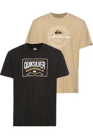 Quiksilver T-Shirt »CIRCLE CORNER SHORT SLEEVE TEE PACK YM«, (Packung, 2 tlg., Doppelpack)