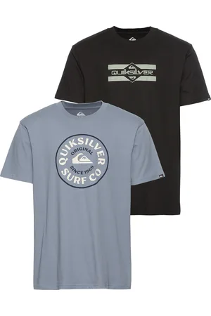 Quiksilver T-Shirt »TURN ARROWS SHORT SLEEVE TEE PACK YM«, (Packung, 2 tlg., Doppelpack)