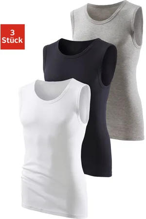H.I.S Muscleshirt, (3 tlg.), ohne Seitennähte optimale Passform