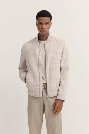 Bugatti Blouson, ohne Kapuze, mit Collagekragen