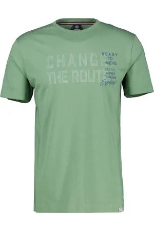 Lerros T-Shirt, mit Schriftzug