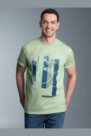 Trigema T-Shirt » T-Shirt mit modischem Printmotiv«, (1 tlg.)