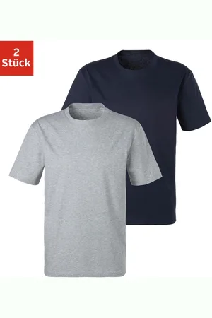 Bench T-Shirt, (2er-Pack), Basic in uni