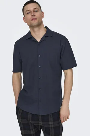 Only & Sons Kurzarmhemd »ONSCAIDEN SS SOLID RESORT LINEN NOOS«
