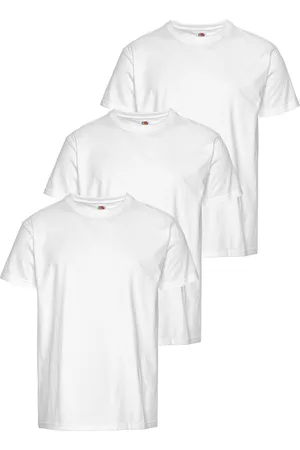 Fruit Of The Loom T-Shirt, (Packung, 3 tlg.), mit Rundhalsausschnitt
