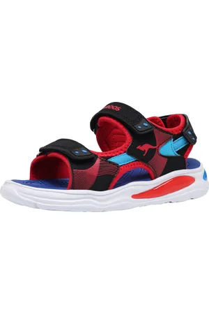 KangaROOS Sandale »K-SLS Ruffy«, mit Blinkfunktion