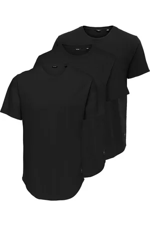 Only & Sons T-Shirt »ONSMATT LONGY SS TEE 3-PACK«, (Packung, 3 tlg., 3er-Pack)