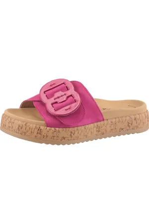 Gabor Pantolette, Plateau, Sommerschuh, Bequemschuh, Best Fitting für gute Passform