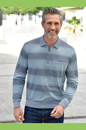 marco donati Poloshirt »Langarm-Shirt«, (1 tlg.)