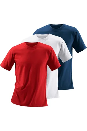 H.I.S T-Shirt, (Packung, 3 tlg.), aus Baumwolle perfekt als Unterziehshirt