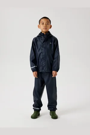 NAME IT Regenmantel »NKNDRY10 RAIN SET FO NOOS«, (Set)
