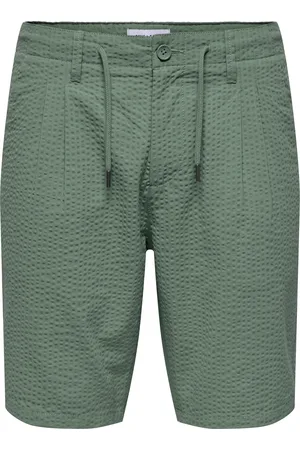 Only & Sons Shorts »ONSLEO LIFE 0009 SEERSUCKER SHORTS NOOS«