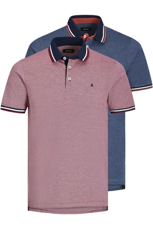 JACK & JONES Poloshirt »JJEPAULOS POLO SS 2PK MP NOOS«, (Packung, 2 tlg., 2er-Pack)