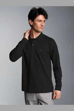 Trigema Poloshirt » Langarm Poloshirt mit Armbündchen«, (1 tlg.)